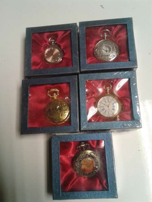 5 X STUNNING CLASSIC POCKETWATCH  (TO CHOSE OR TAKE ALL )