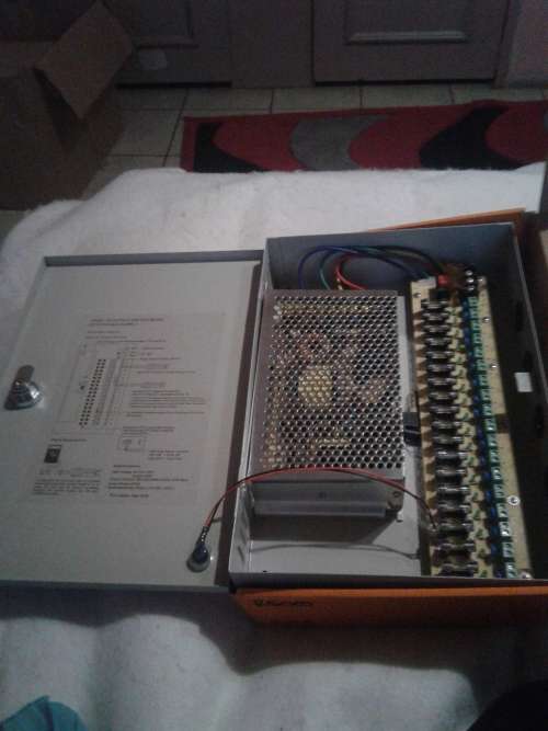 12VDC, 18 OUTPUT SWITCH MODE CCTV POWER SUPPLY