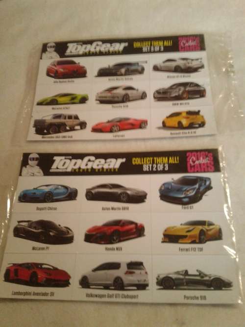 MAGNETIC TOP GEAR 2016'S CARS