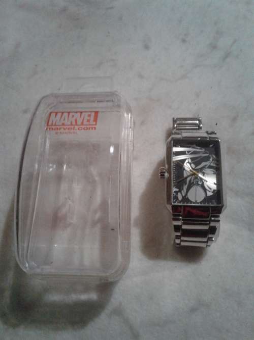 STAINLESS STEEL MARVEL WRISTWATCH(HATCHETTE COLLECTION, PARIS)