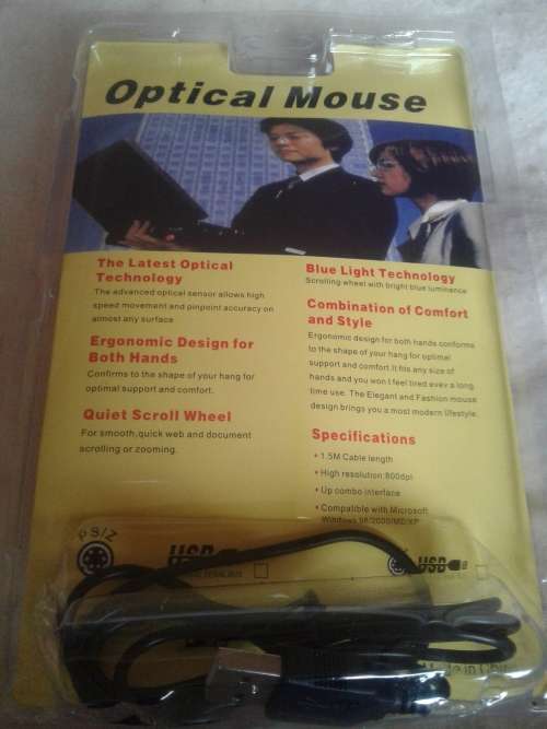 OPTICAL USB CAR MOUSE (3D)