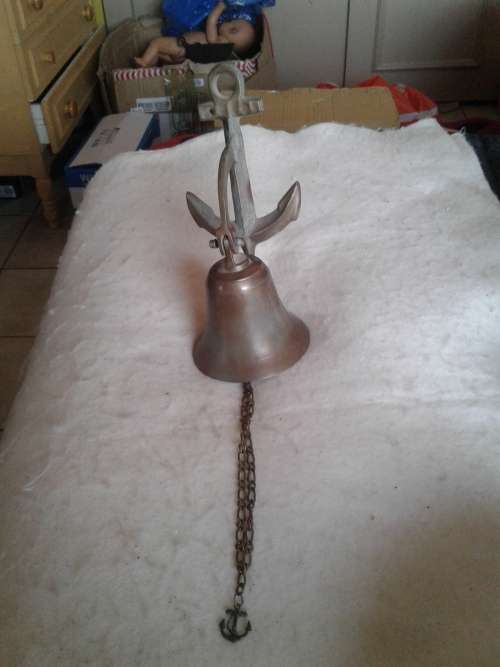 BRASS ANCHOR BELL