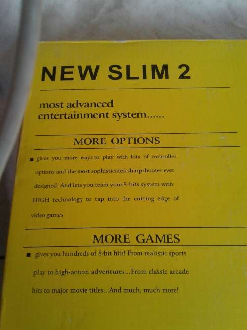 NEW SLIM 2 ADVANCED ENTERTAINMENT SYSTEM (COMPLETE)