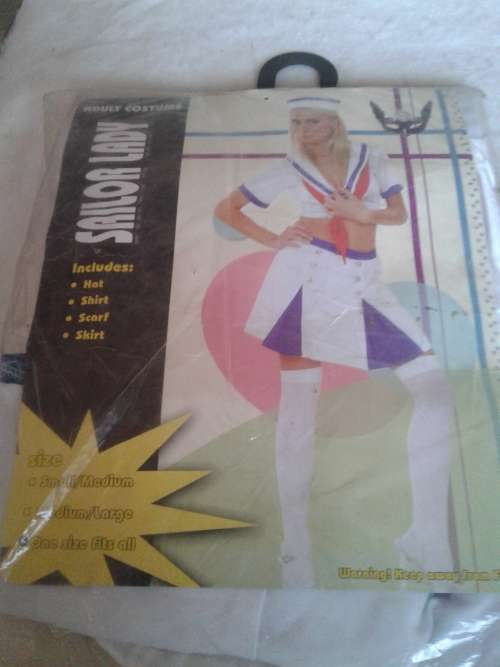 SAILOR LADY ADULTS COSTUME (ONE SIZE FITS ALL)