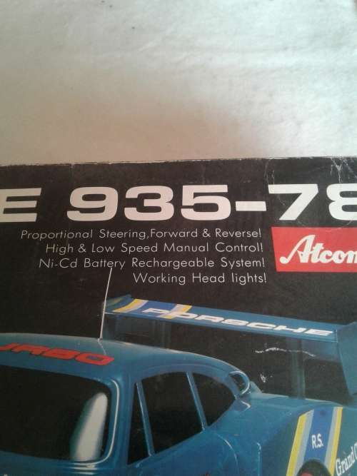 RADIO CONTROL PORSCE 935-78 BY ATCOMI