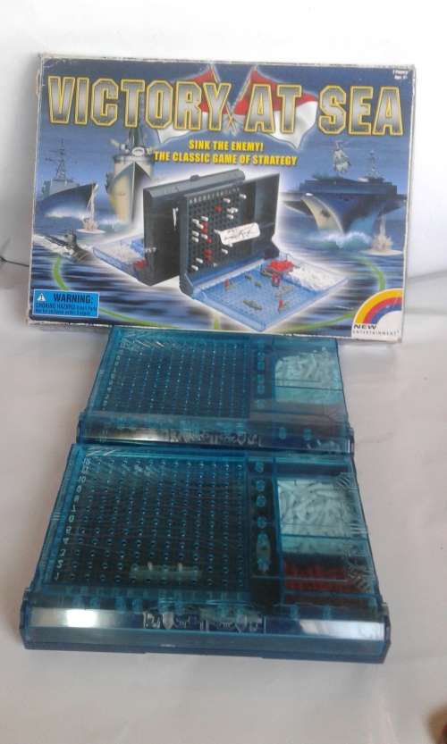 VINTAGE VICTORY AT SEA GAME (UNUSED)MADE IN LONDON