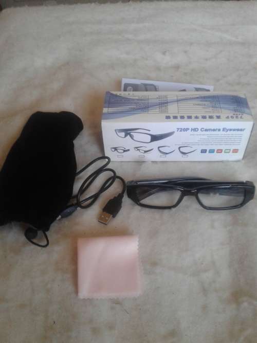 720 P HD CAMERA SPY GLASSES,5 MEGAPIXELS-4GB MEMORY