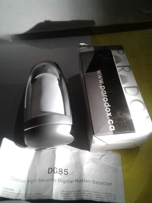 DG 85 OUTDOOR HIGH SECURITY DIGITAL MOTION DETECTOR