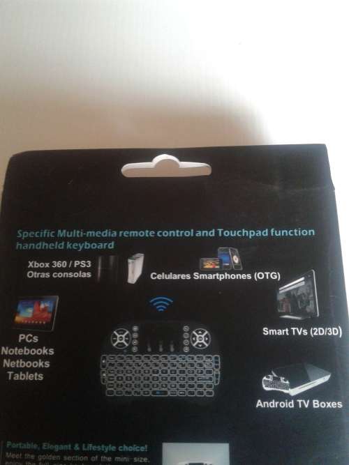 WORLDS MINI WIRELESS KEYBOARD &MOUSE COMBO (MULTIMEDIA REMOTE CONTROL &TOUCHPAD FUNCTION )