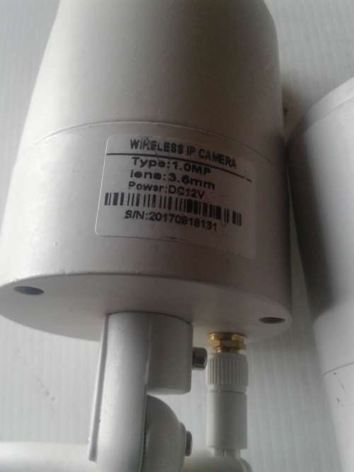 2 X WIRELESS UP CAMEARAS (1,0MP)ONE BID