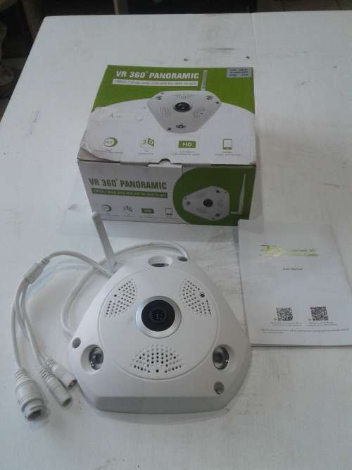3D PANAROMIC VR WIRELESS CAMERA -360 DEGREES, MOBILE REMOTE VIEWING
