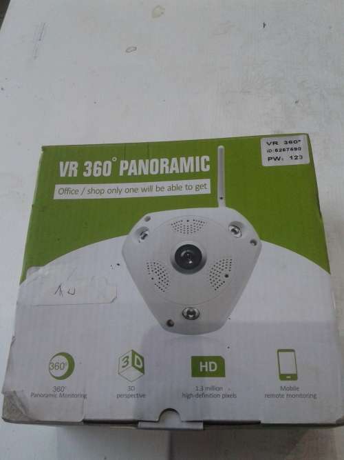 3D PANAROMIC VR WIRELESS CAMERA -360 DEGREES, MOBILE REMOTE VIEWING
