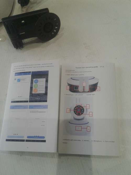 IP WI-FI CAMERA (MOBILE PHONE REMOTE)