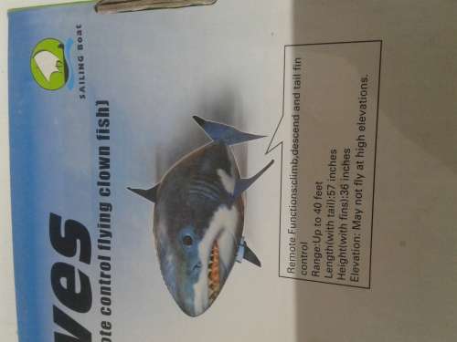 AIR ELVIS REMOTE CONTROLLED FLYING CLOWN FISH