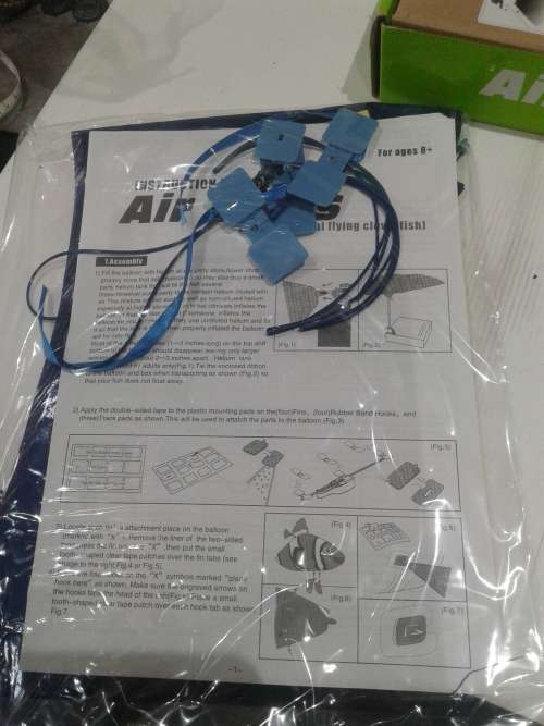 AIR ELVIS REMOTE CONTROLLED FLYING CLOWN FISH