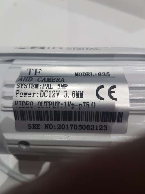 5MP AHD COLOR CAMERA