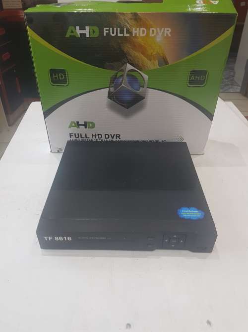 16 CHANNELS FULL HD_AHD DVR INCL.POWER SUPPLY,REMOTE AND MOUSE