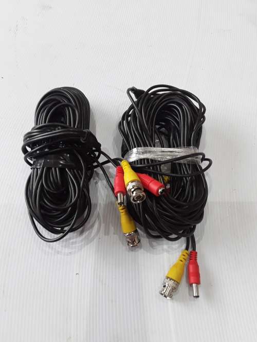 2 X 20M CCTV POWER CABLES,ONE BID