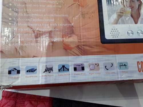 COLOR MONITOR VIDEO DOOR PHONE(HANDSFREE)NIGHT VISION ,ETC....7"TFT ,LCD MONITOR