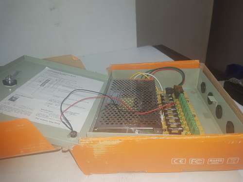 12 VDC,9 OUTPUT SWITCH MODE CCTV POWER SUPPLY