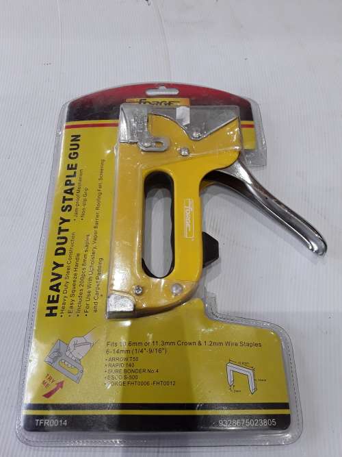 HEAVY DUTY STEEL CONSTRUCTION STAPLE GUN(STAPLES NOT INCLUDED)