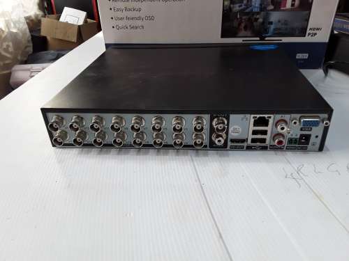 16 CHANNELS FULL HD AHD 1080P,5MP DVR INCL.POWER SUPPLY,REMOTE AND MOUSE (MOBILE VIEWING)