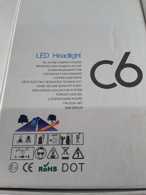LED HEADLIGHTS (FOR ALL CAR TYPES)LIFESPAN 60 000 HOURS.