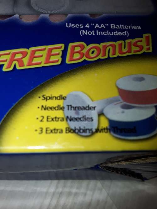 HANDY HANDHELD SEWING MACHINE (DENIMMSILK,CRAFTS, DRAPES)BATTERY POWERED