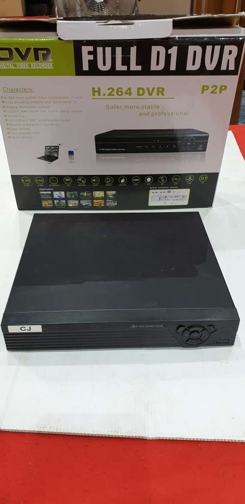 8 CHANNEL DVR INCL.POWER SUPPLY,REMOTE AND MOUSE(MOBILE PHONE REMOTE)