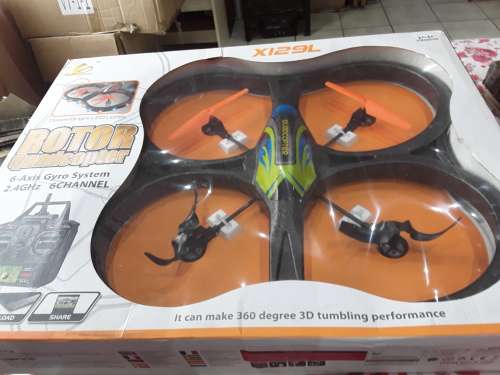 6 AXIS GYRO SYSTEM ROTOR QUADCOPTER(2.4GHZ)REMOTE CONTROL_SEE DESCRIPTION FOR SHIPPING