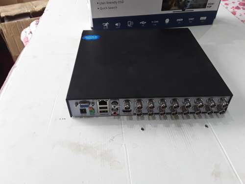 16 CHANNELS FULL HD AHD 1080P,5MP DVR INCL.POWER SUPPLY, REMOTE AND MOUSE