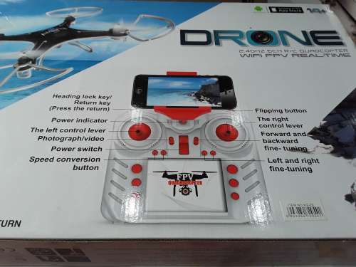 6 CHANNEL R/C WIFI QUADCOPTER(CAMERA INCLUDED)