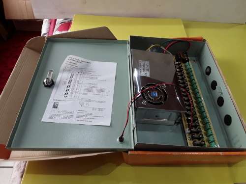 12VDC,18 OUTPUT SWITCH MODE CCTV POWER SUPPLY