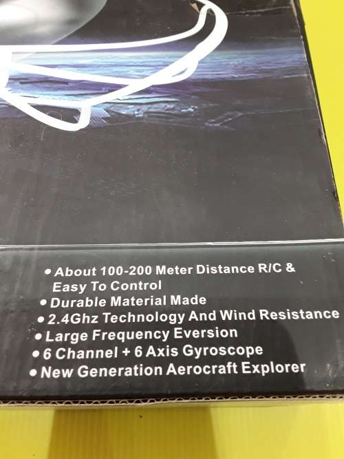 FLY STUNT 6 CH QUADCOPTER(CAMERA VERSION)