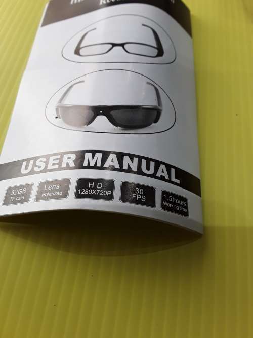 720P HD CAMERA EYEWEAR (SPY GLASSES)