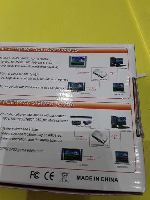 HIGH RESOLUTION VIDEO VGA CONVERSION IN