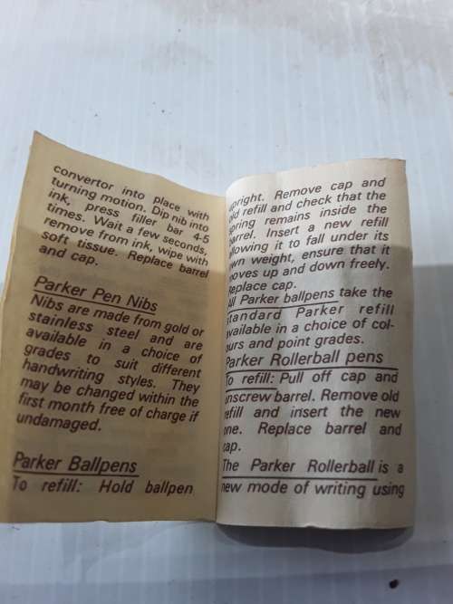 VINTAGE PARKER FOUNTAIN PEN(UNUSED)