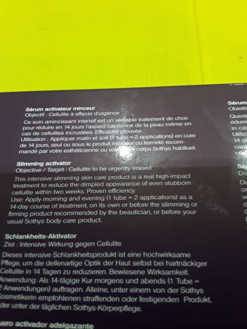 SOTHYS PARIS 14 DAYS SLIMMING ACTIVATOR(PROVEN EFFICIENCY)