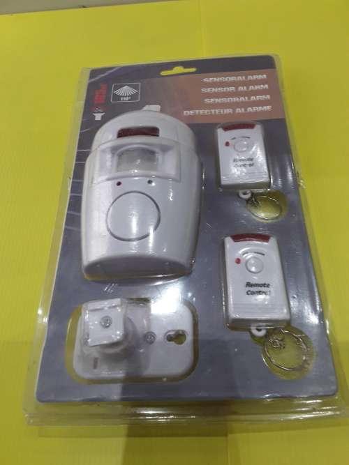 REMOTE CONTROLLED SENSOR ALARM