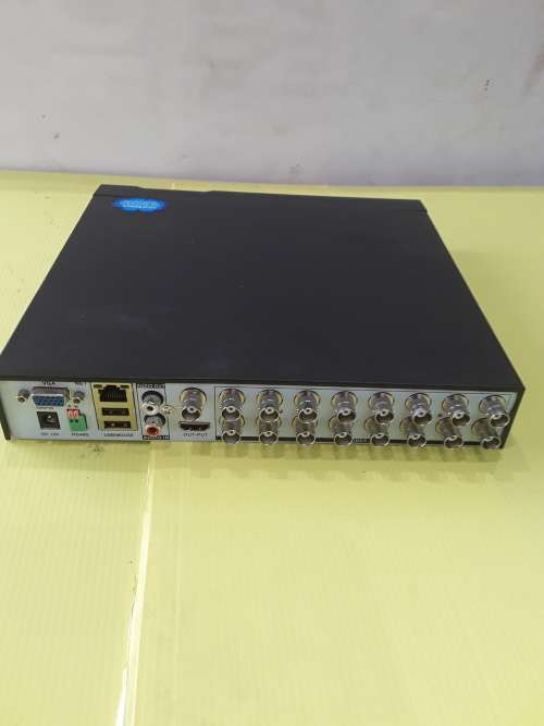 16 CHANNELS AHD DVR INCL.POWER SUPPLY,REMOTE AND MOUSE