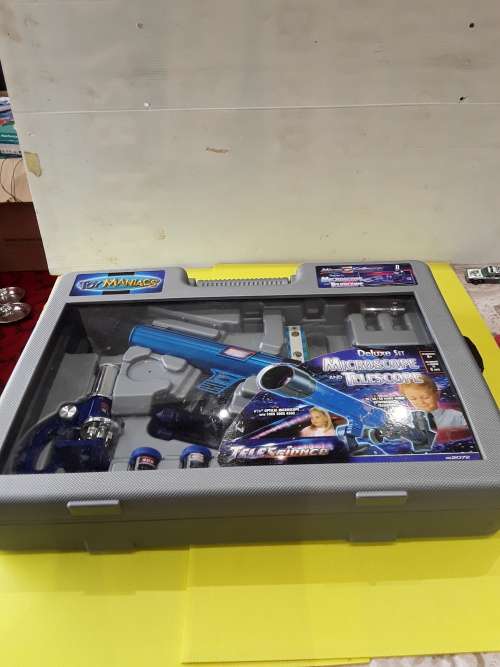 TELESCOPE AND MICROSCOPE DELUXE SET