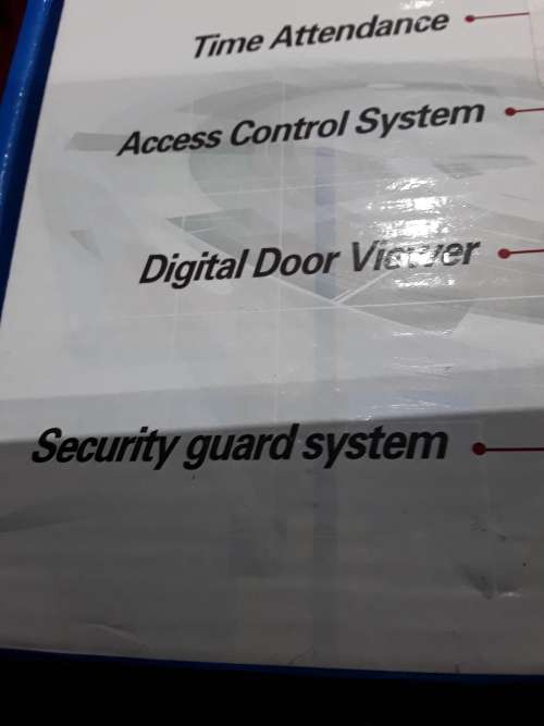4 IN ONE SECURITY PRODUCT(TIME ATTENDANCE,DOOR VIEWER,ACESS CONTROL SYSTEM, GUARD)