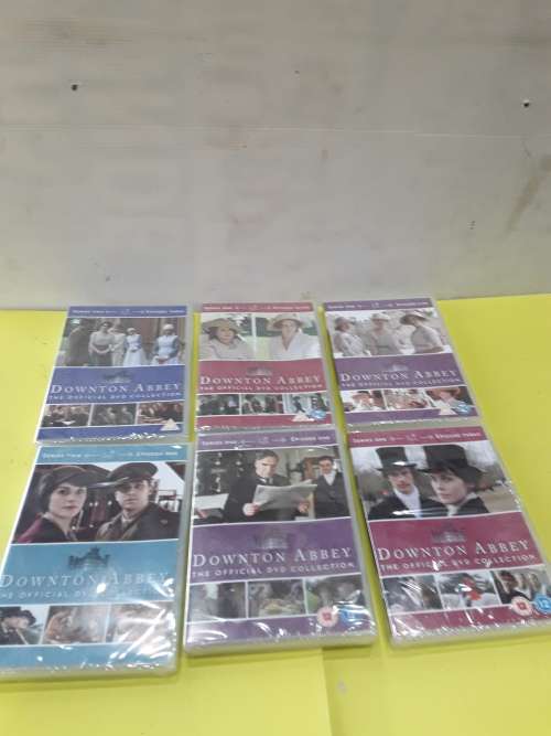 6 X ORIGINAL DOWNTOWN ABBEY DVD COLLECTION (SEALED)