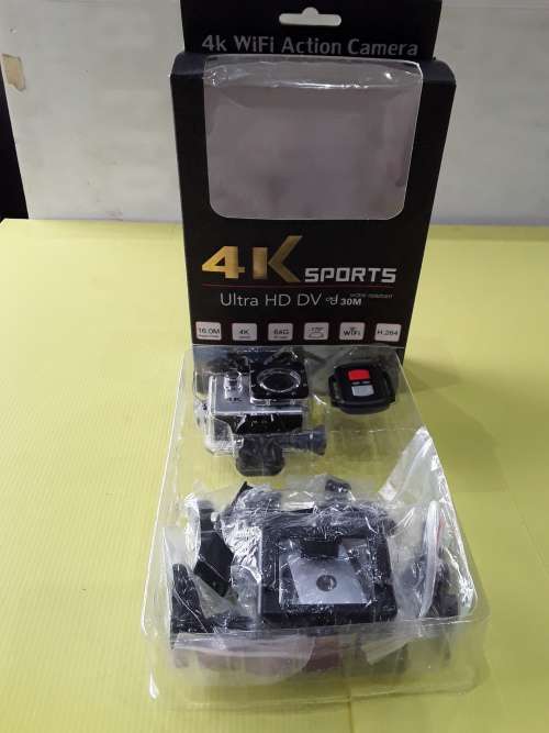 4 K WIFI ACTION CAMERA,INCL.ALL ASSESCORIES