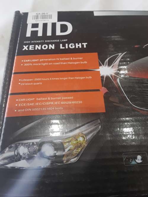 HID XENON LIGHT(2500 HOURS LIFE SPAN)