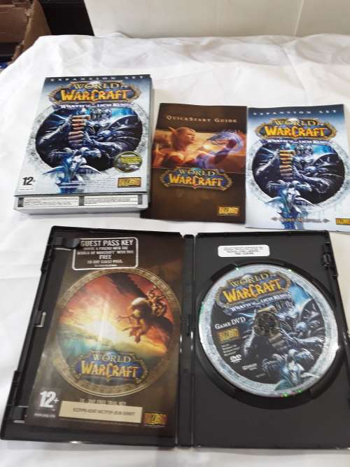 WORLD OF WARCRAFT (WRATH OF THE LICH KING)ORIGINAL PC GAME- MINT CONDITION