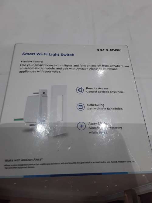 SMART WIFI LIGHT SWITCH (CONTROL LIGHTING FROM ANYWHERE)REMOTE,SCHEDULE, AWAY MODE-VOICE COMMAND