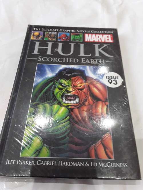 MARVEL HARDCOVER COMIC(HULK,SCORCHED EARTH)
