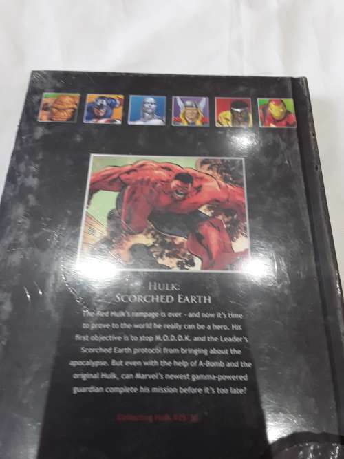 MARVEL HARDCOVER COMIC(HULK,SCORCHED EARTH)