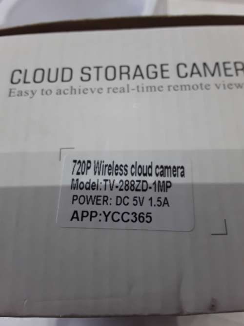 CLOUD STORAGE WIFI CAMERA(1MP-720P)